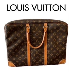 Louis Vuitton Monogram Porte Documents Bag - 💼 Voyage Laptop Case 👜